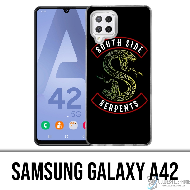 Coque Samsung Galaxy A42 - Riderdale South Side Serpent Logo