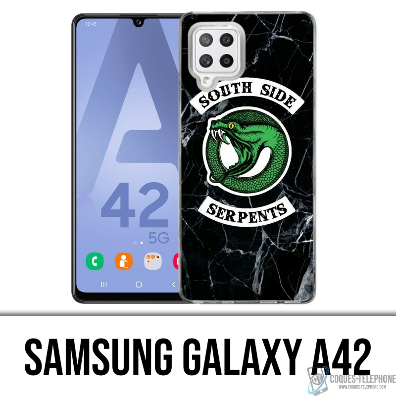 Custodia per Samsung Galaxy A42 - Riverdale South Side Serpent Marble