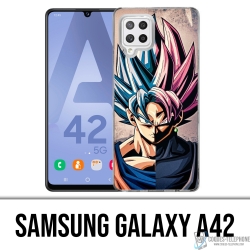 Custodia per Samsung Galaxy A42 - Goku Dragon Ball Super