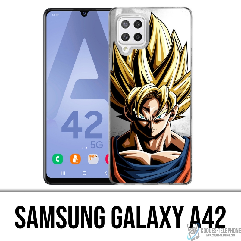 Funda Samsung Galaxy A42 - Goku Wall Dragon Ball Super