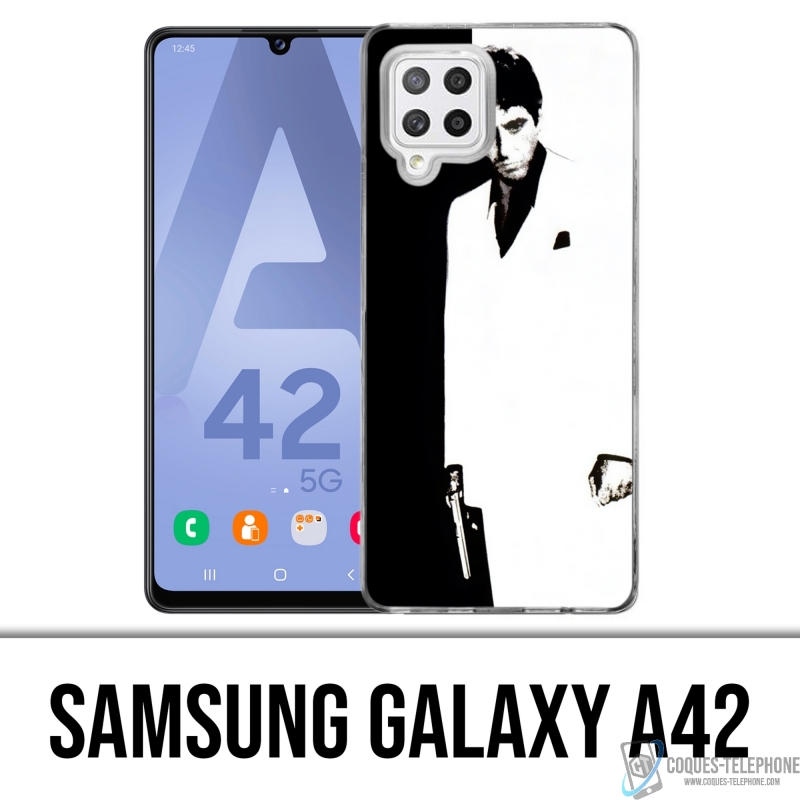 Samsung Galaxy A42 Case - Narbengesicht