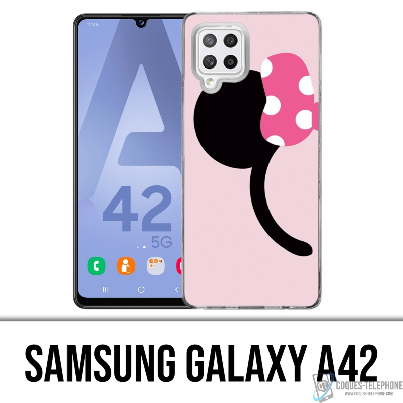 Coque Samsung Galaxy A42 - Serre Tete Minnie