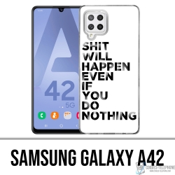 Custodia per Samsung Galaxy A42 - Accadrà Merda
