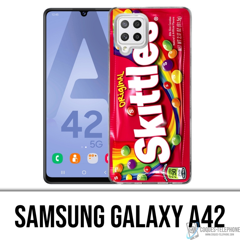 Custodia per Samsung Galaxy A42 - Skittles