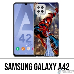 Custodia per Samsung Galaxy A42 - Spiderman Comics