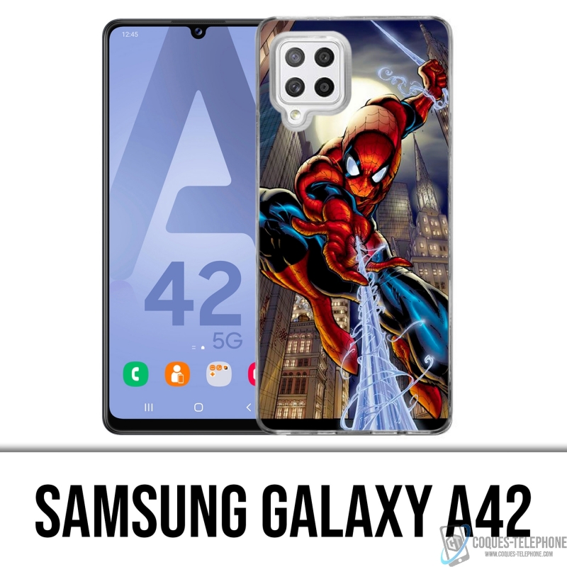 Custodia per Samsung Galaxy A42 - Spiderman Comics
