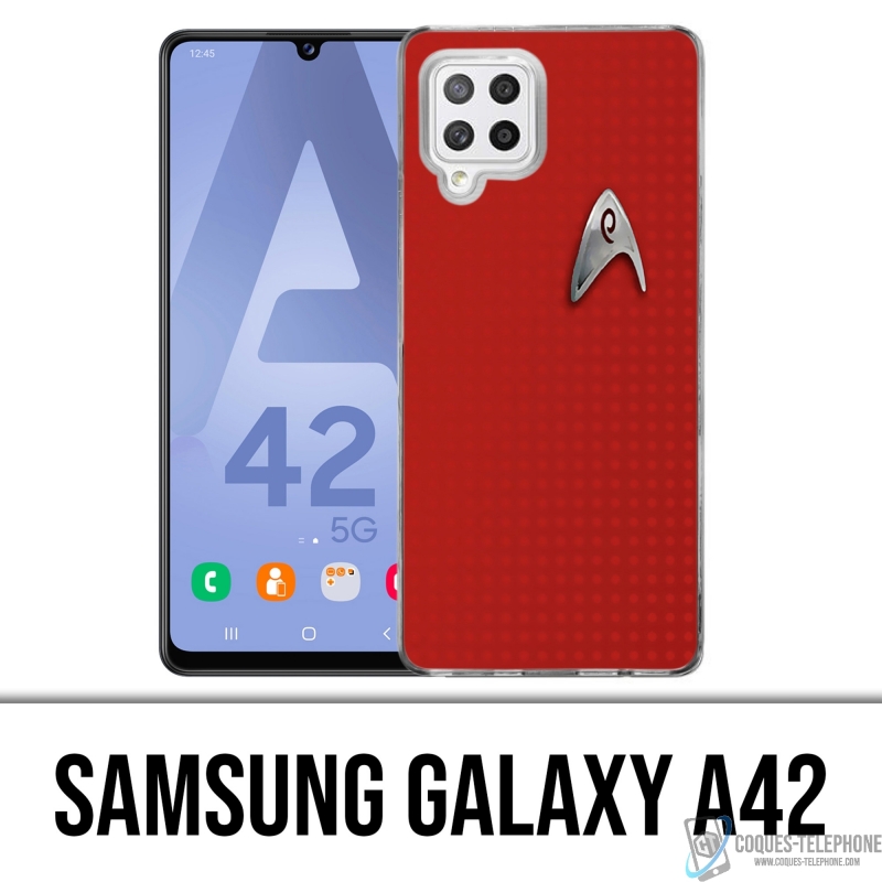 Coque Samsung Galaxy A42 - Star Trek Rouge