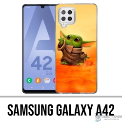 Samsung Galaxy A42 Case - Star Wars Baby Yoda Fanart