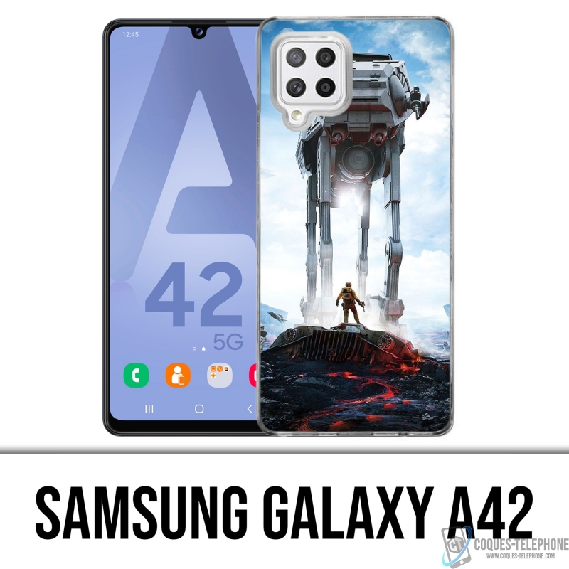 Custodia per Samsung Galaxy A42 - Star Wars Battlfront Walker