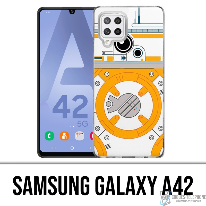 Coque Samsung Galaxy A42 - Star Wars Bb8 Minimalist