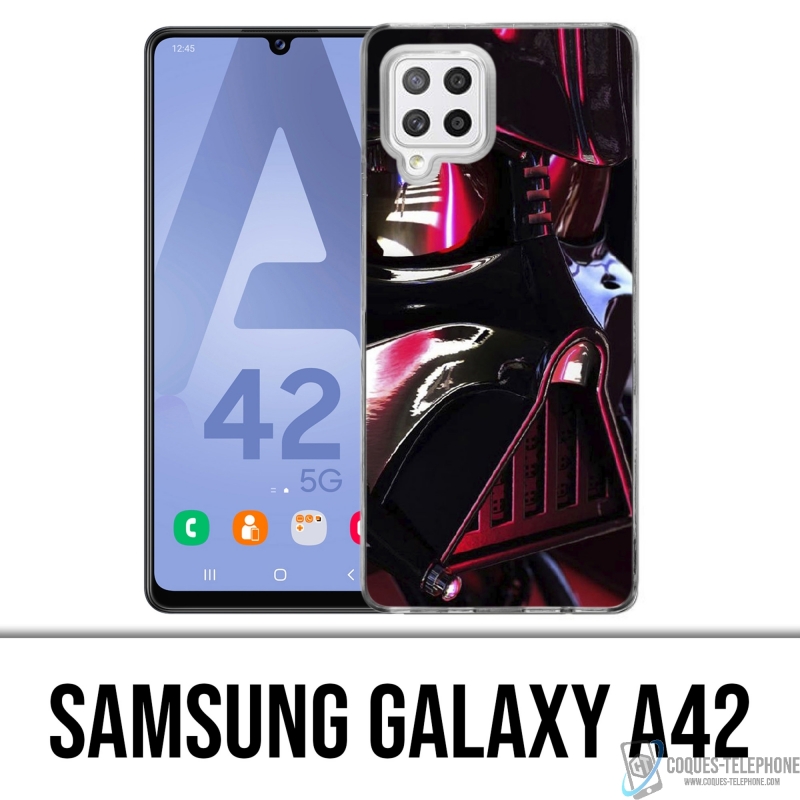 Custodia per Samsung Galaxy A42 - Casco Star Wars Darth Vader