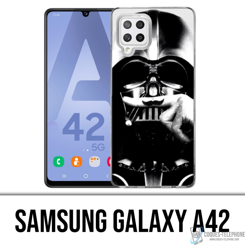 Coque Samsung Galaxy A42 - Star Wars Dark Vador Moustache