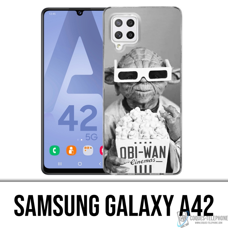 Coque Samsung Galaxy A42 - Star Wars Yoda Cinéma