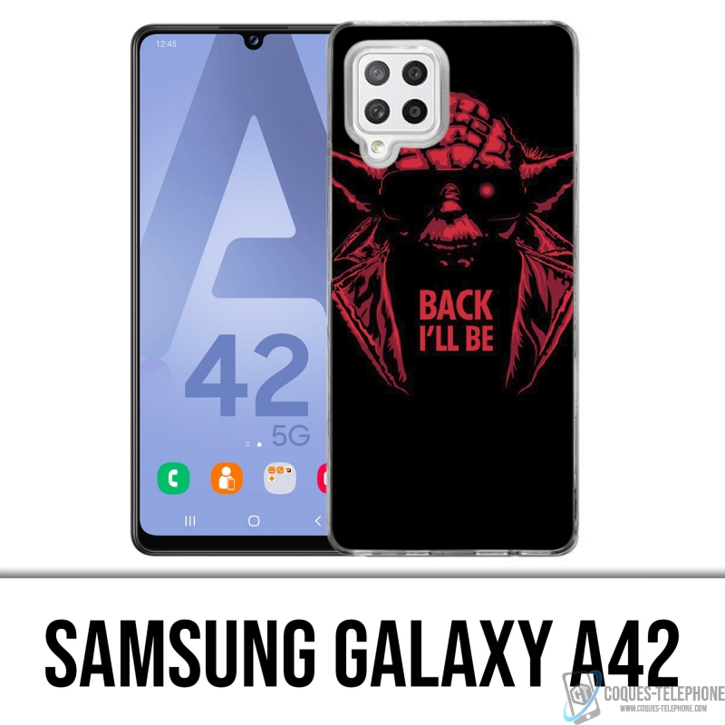 Custodia per Samsung Galaxy A42 - Star Wars Yoda Terminator