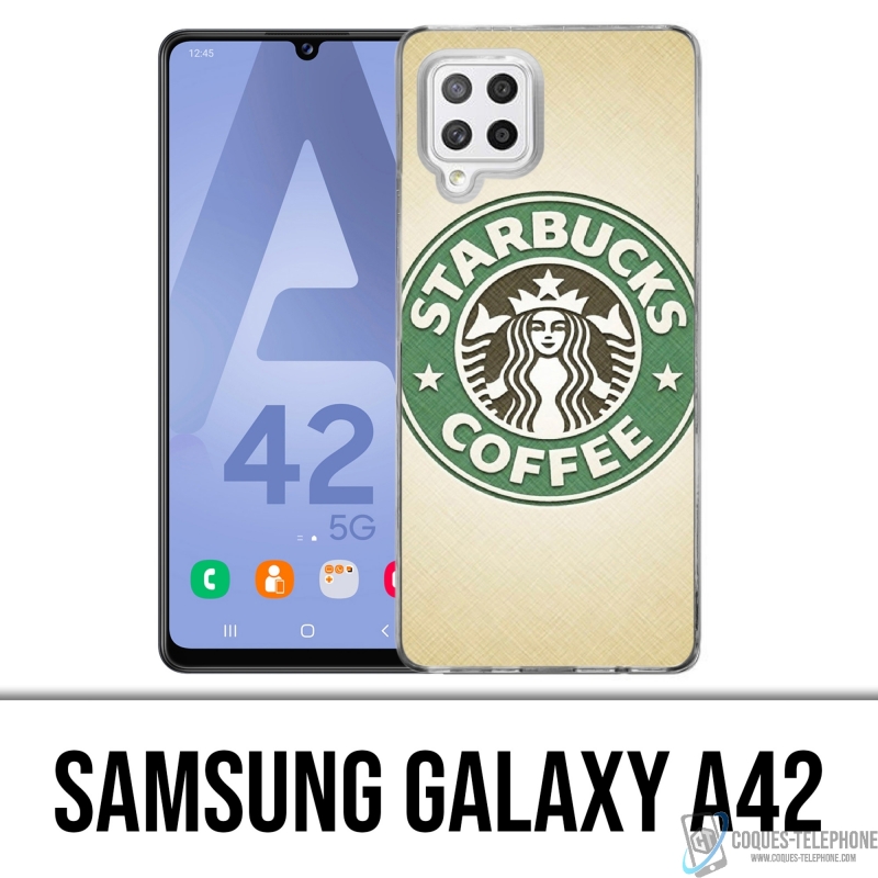 Custodia per Samsung Galaxy A42 - Logo Starbucks