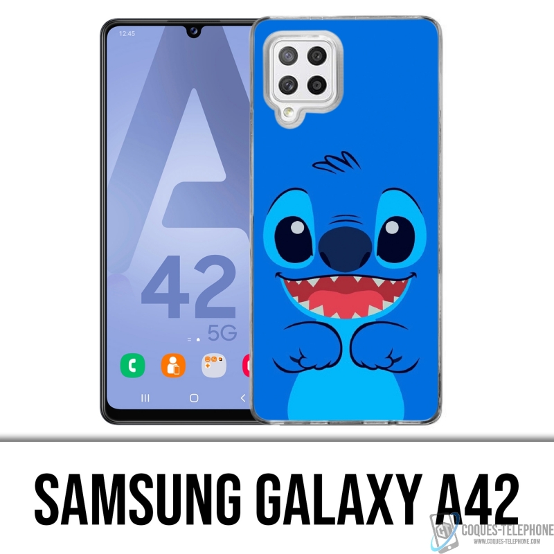 Funda Samsung Galaxy A42 - Azul puntada