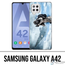 Custodia per Samsung Galaxy A42 - Sky Stormtrooper