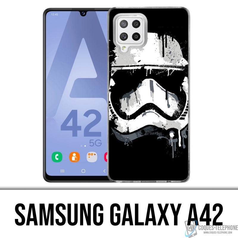 Coque Samsung Galaxy A42 - Stormtrooper Paint