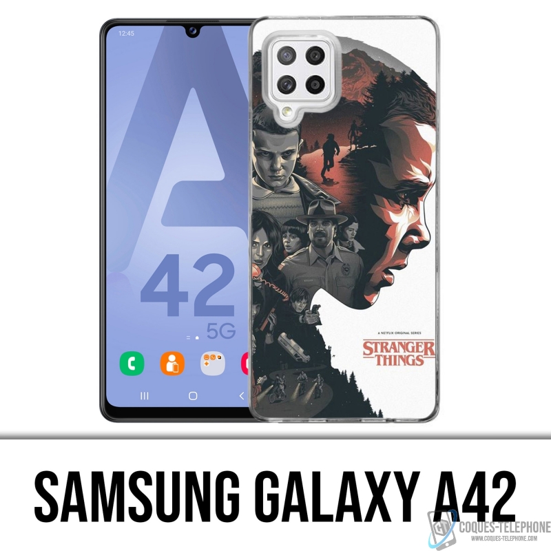 Coque Samsung Galaxy A42 - Stranger Things Fanart