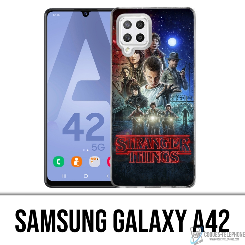 Póster Funda Samsung Galaxy A42 - Cosas más extrañas