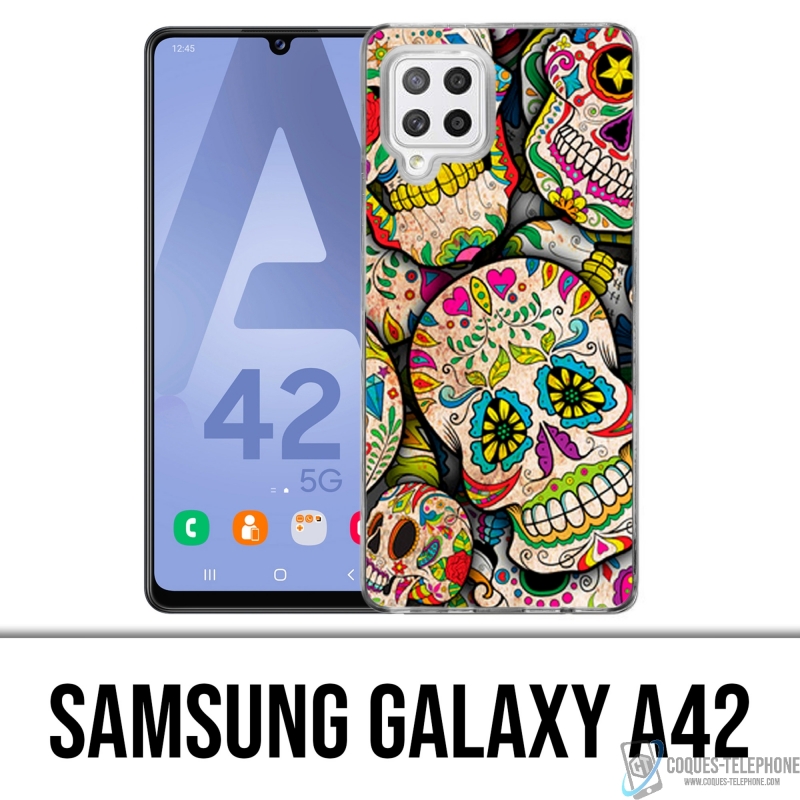 Coque Samsung Galaxy A42 - Sugar Skull