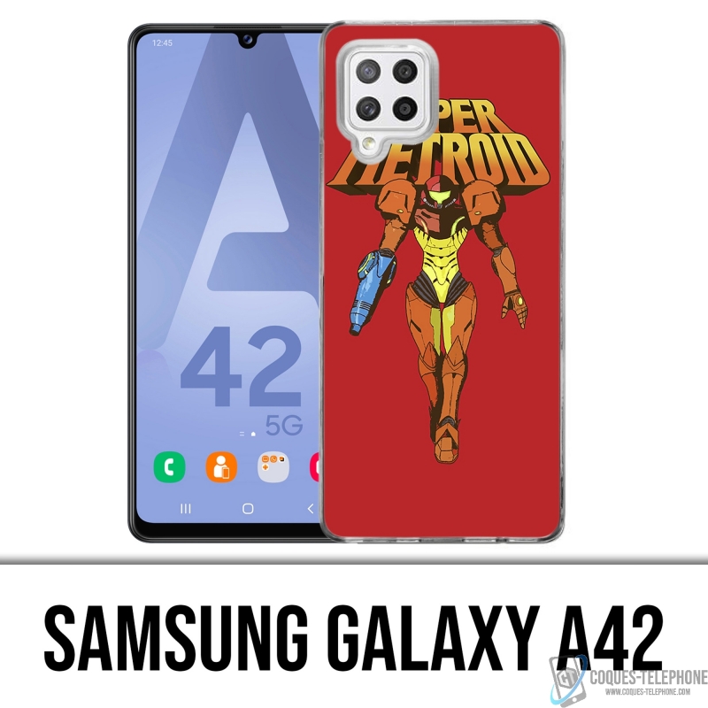 Funda Samsung Galaxy A42 - Super Metroid Vintage