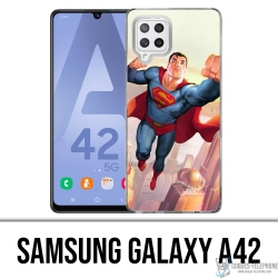 Coque Samsung Galaxy A42 - Superman Man Of Tomorrow