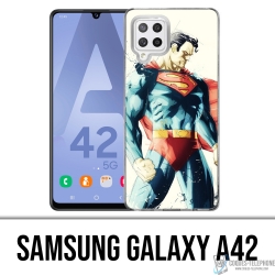 Coque Samsung Galaxy A42 - Superman Paintart