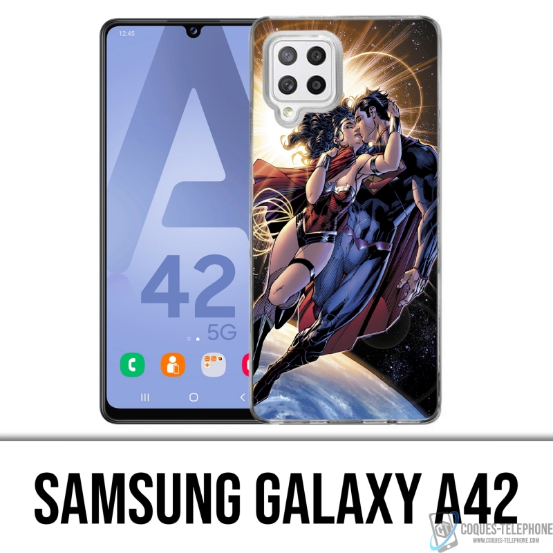 Samsung Galaxy A42 case - Superman Wonderwoman