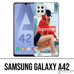 Custodia per Samsung Galaxy A42 - Supreme Fit Girl
