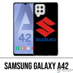 Custodia per Samsung Galaxy A42 - Logo Suzuki