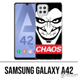 Custodia per Samsung Galaxy A42 - The Joker Chaos