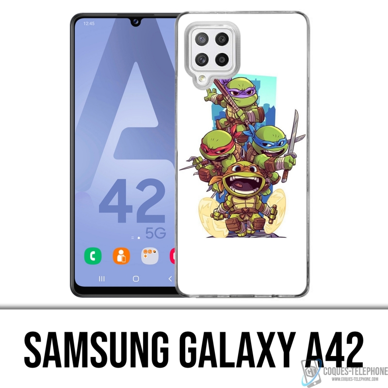 Custodie e protezioni Samsung Galaxy A42 - Cartoon Teenage Mutant Ninja Turtles