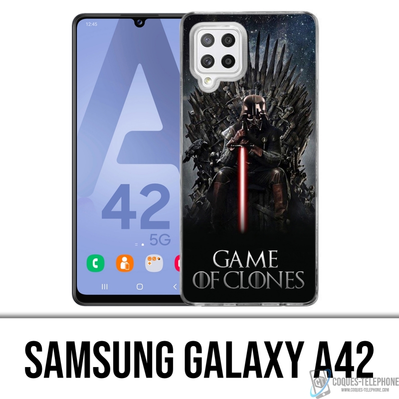 Custodie e protezioni Samsung Galaxy A42 - Vader Game Of Clones