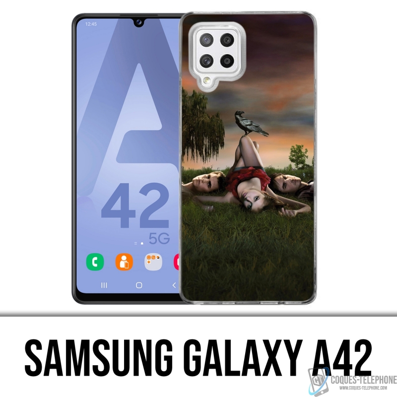 Custodia per Samsung Galaxy A42 - Vampire Diaries