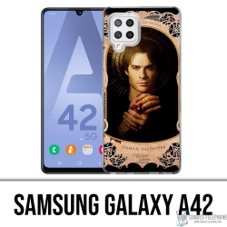 Custodia per Samsung Galaxy A42 - Damon di Vampire Diaries