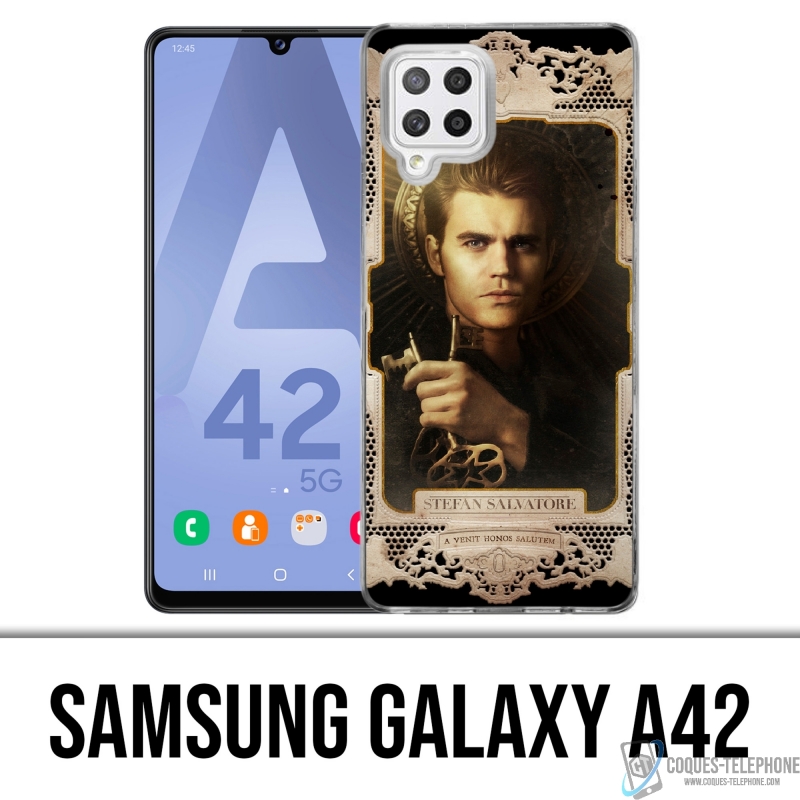 Samsung Galaxy A42 case - Vampire Diaries Stefan