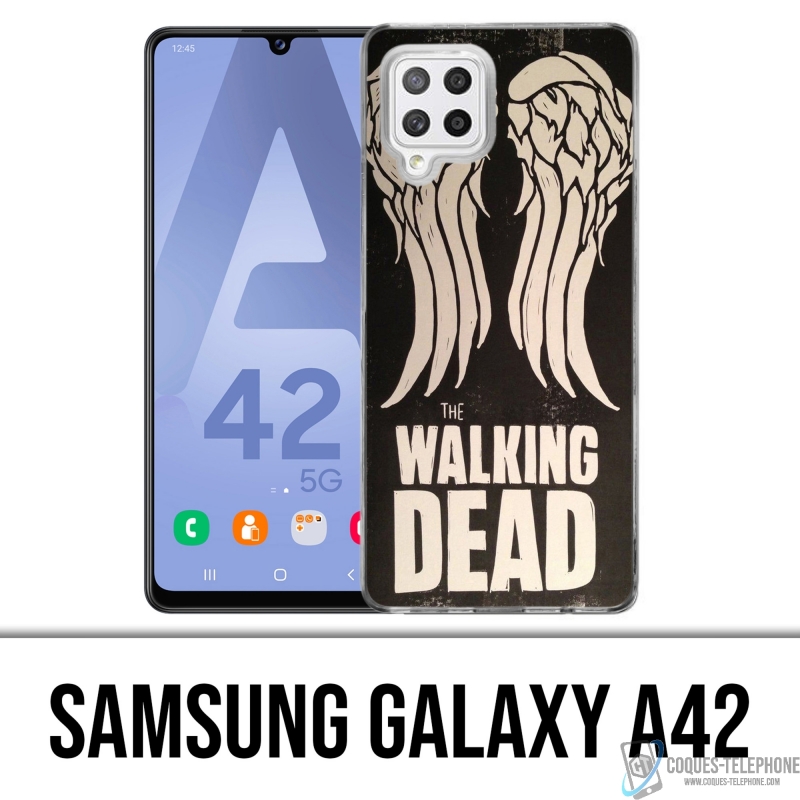 Coque Samsung Galaxy A42 - Walking Dead Ailes Daryl