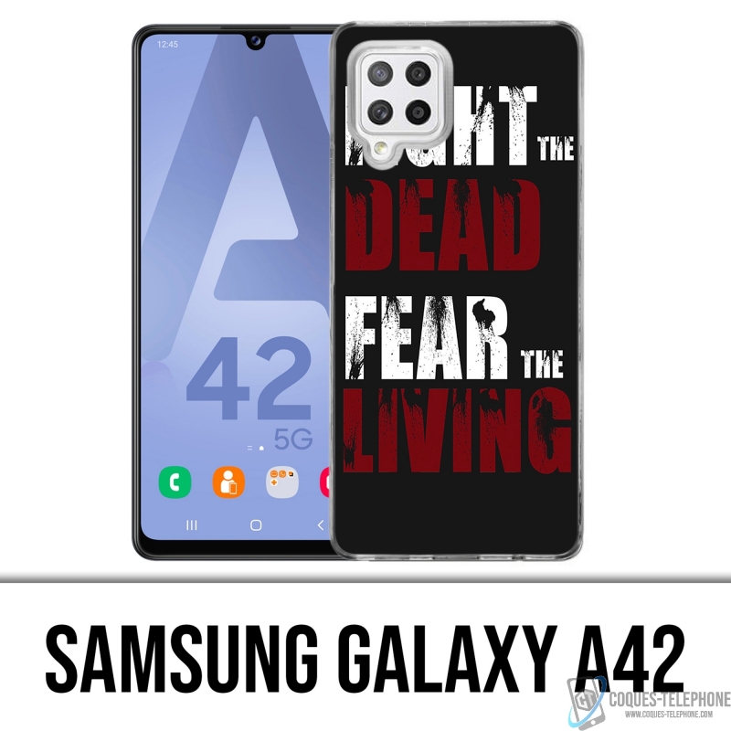 Samsung Galaxy A42 case - Walking Dead Fight The Dead Fear The Living