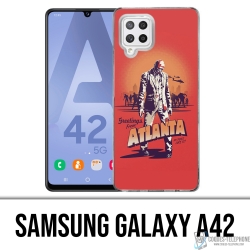 Funda Samsung Galaxy A42 - Saludos de Walking Dead desde Atlanta