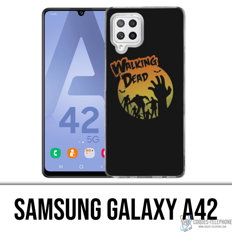 Coque Samsung Galaxy A42 - Walking Dead Logo Vintage