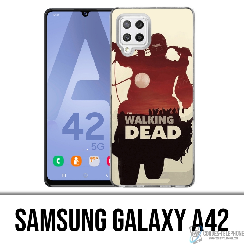 Custodia per Samsung Galaxy A42 - Walking Dead Moto Fanart