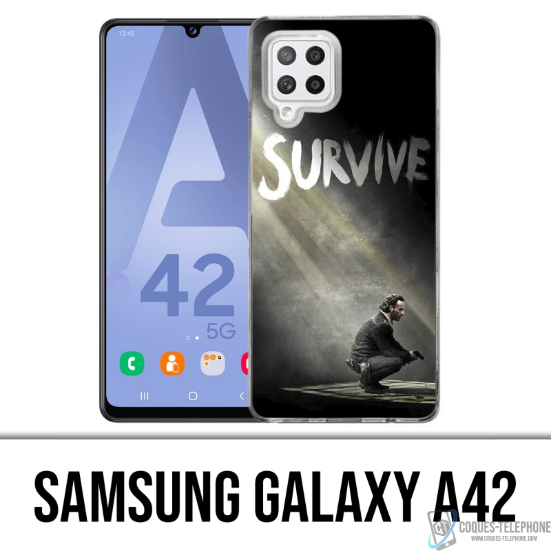 Samsung Galaxy A42 Case - Walking Dead überleben