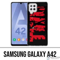 Funda Samsung Galaxy A42 - Logotipo Walking Dead Twd