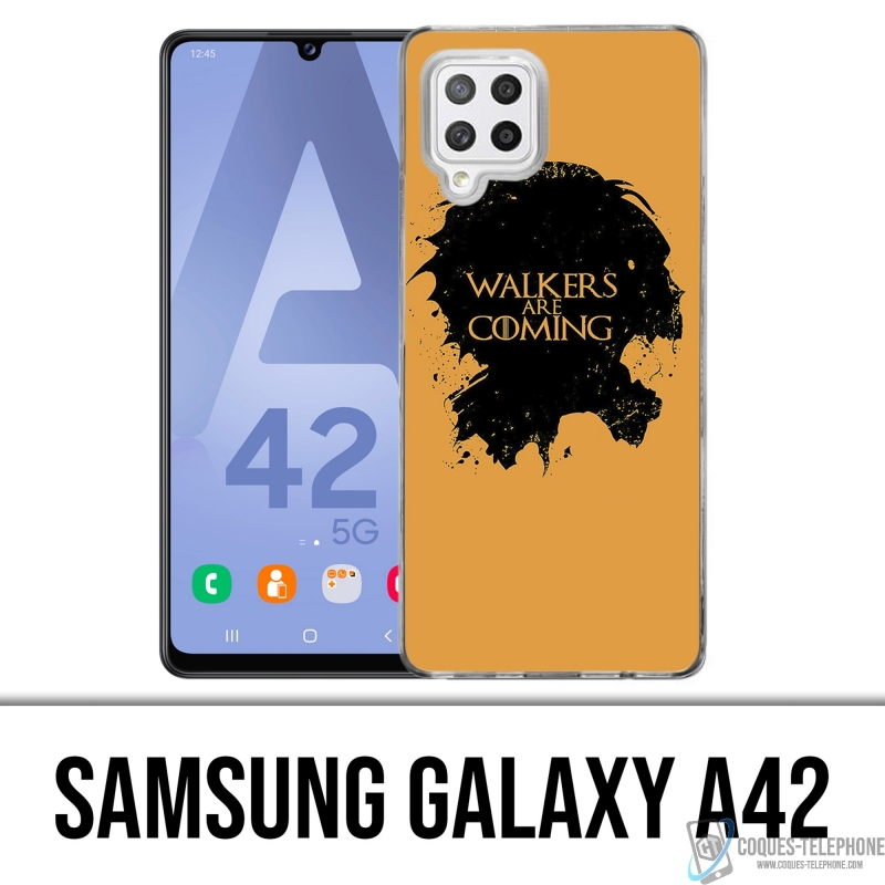 Samsung Galaxy A42 Case - Walking Dead Walker kommen