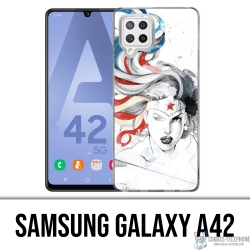 Custodia per Samsung Galaxy A42 - Wonder Woman Art