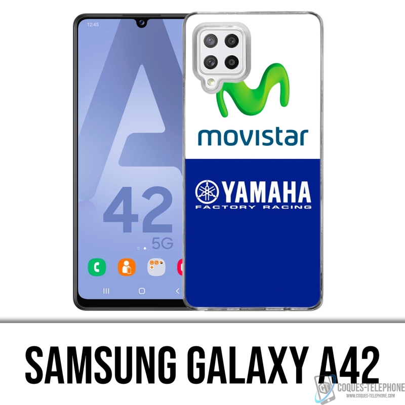 Funda Samsung Galaxy A42 - Yamaha Factory Movistar