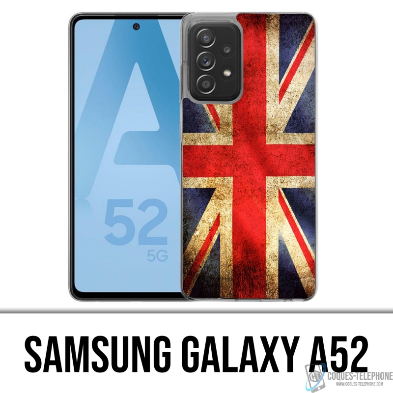 Samsung Galaxy A52 Case - Vintage UK Flag