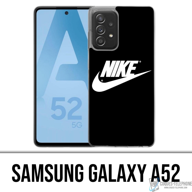 Custodia per Samsung Galaxy A52 - Logo Nike nera