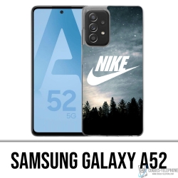 Dios vacunación Muestra Funda para Samsung Galaxy A52 5G - Nike Logo Wood